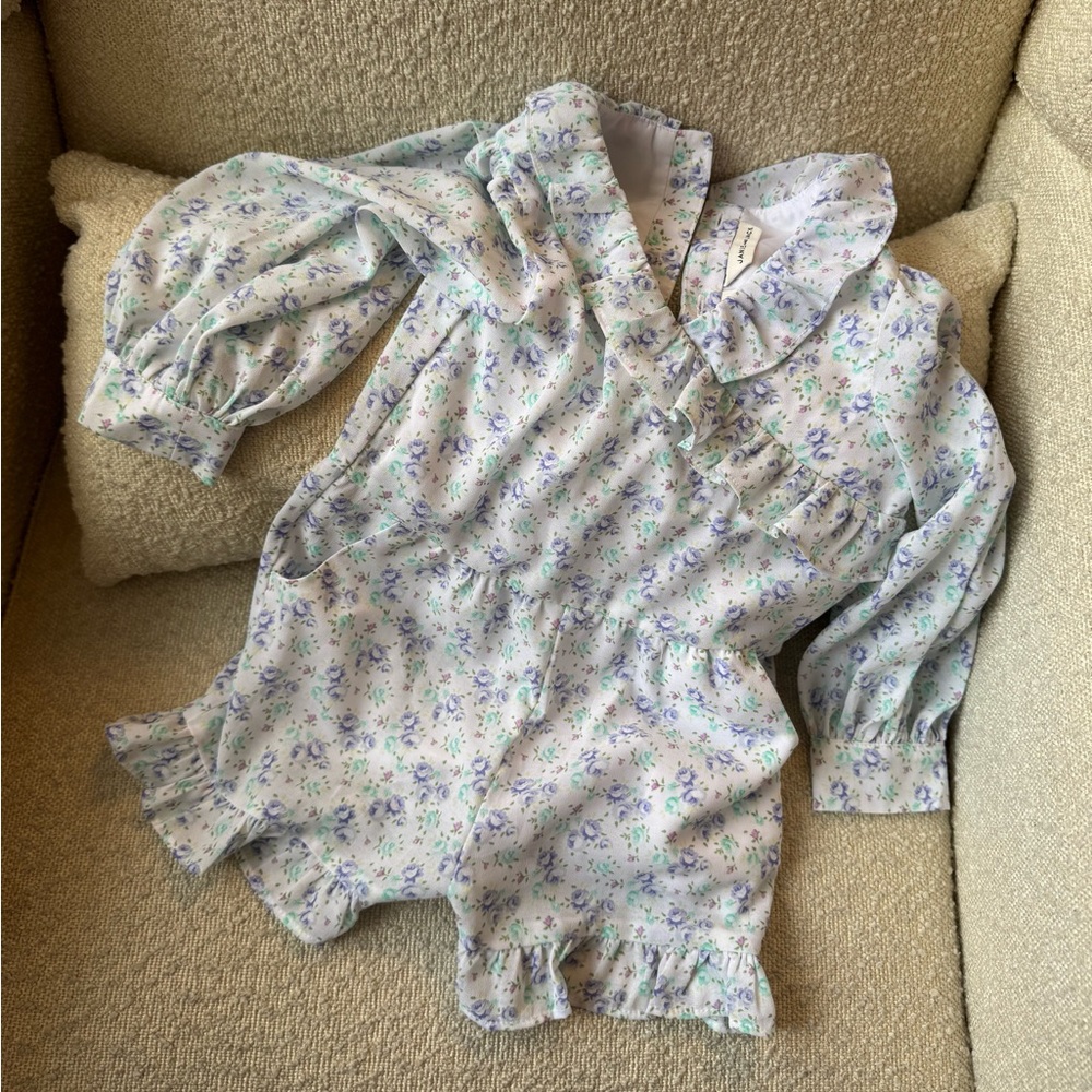 Janie and Jack girls romper